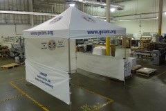 CANOPY TENTS & FLAG BANNERS